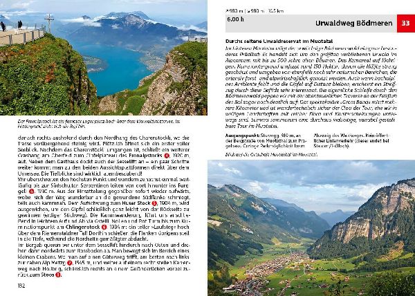 ROTHER Wanderführer Vierwaldstättersee. 60 Touren in der Zentralschweiz zwischen Rigi und Gotthard