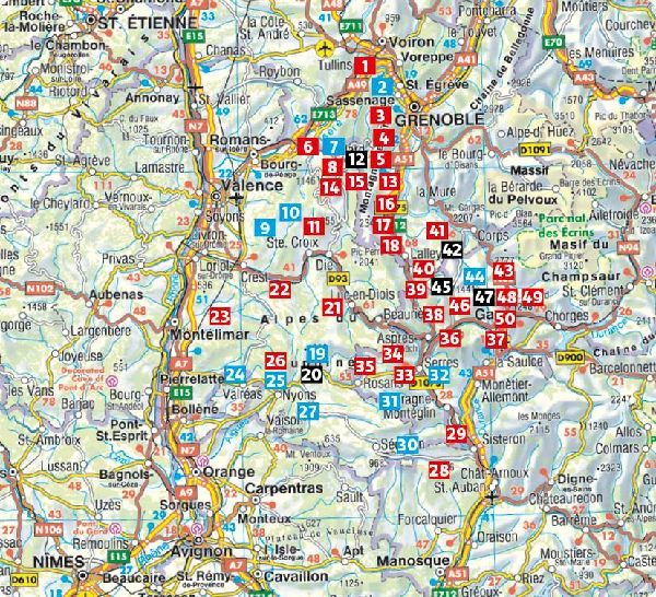 ROTHER Wanderführer Dauphiné West: Von Grenoble bis Sisteron. 50 Wanderungen und Mehrtagestouren