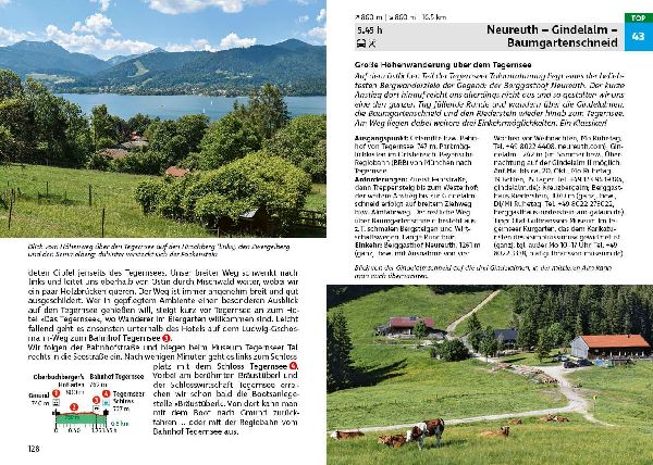 ROTHER Wanderführer Tegernsee, Schliersee, Spitzingsee. 60 Touren in den Bayerischen Voralpen zwischen Isar und Inn