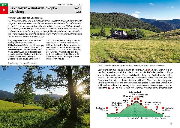 ROTHER Wanderführer Schwarzwald Süd: zwischen Freiburg und Basel. 60 Touren