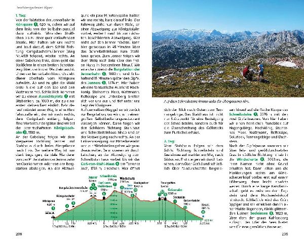 ROTHER Wanderbuch Hüttentouren Bayerische Alpen mit angrenzendem Tirol. 30 Touren für 2-4 Tage