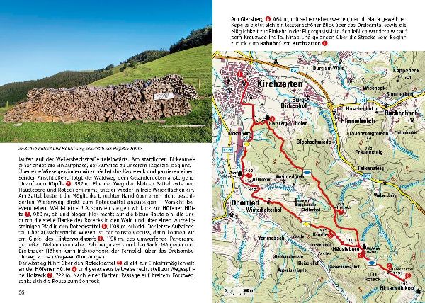 ROTHER Wanderführer Schwarzwald Süd: zwischen Freiburg und Basel. 60 Touren
