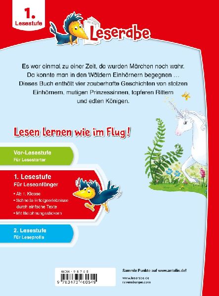 Einhorngeschichten - Leserabe ab 1. Klasse - Erstlesebuch für Kinder ab 6 Jahren