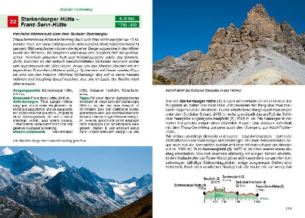 ROTHER Wanderführer Stubaier Höhenweg, Sellrainer Hüttenrunde, Gschnitztaler Hüttentour. 3 alpine Mehrtagestouren