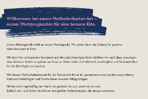 Kita einfach besser machen