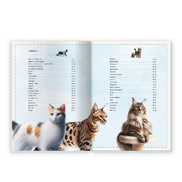 TRÖTSCH - Kinderbuch Das großartige Buch der Katzen| Ab 8 Jahren