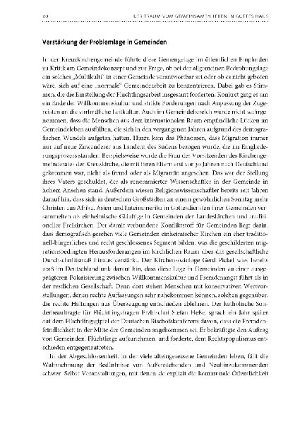 Zusammen leben in Gottes Haus
