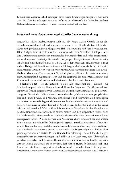 Zusammen leben in Gottes Haus