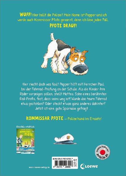Kommissar Pfote (Band 3) - Schnüffel-Einsatz auf dem Schulhof