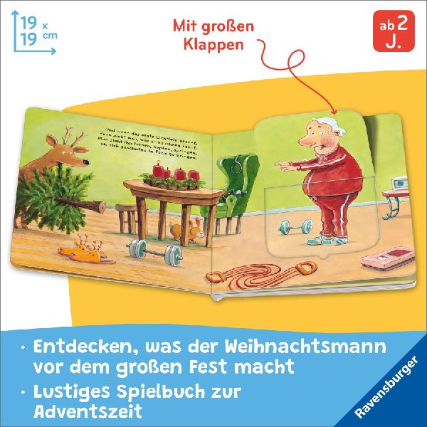 Advent, Advent, der Weihnachtsmann rennt!