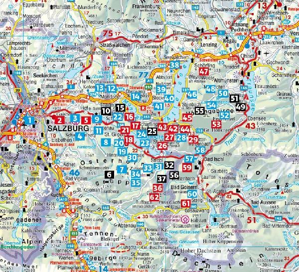 ROTHER Wanderführer Salzkammergut West: von Salzburg bis Bad Ischl