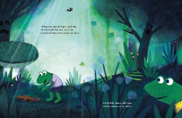 Komm mit, kleiner Frosch