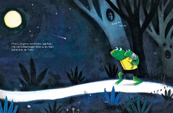Komm mit, kleiner Frosch