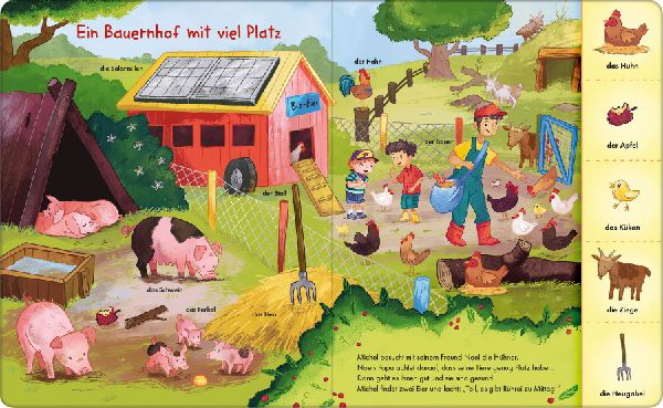 Entdecken, erzählen, beschützen - In der Natur - Mein erstes Umwelt-Bildwörterbuch