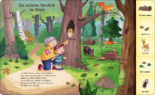 Entdecken, erzählen, beschützen - In der Natur - Mein erstes Umwelt-Bildwörterbuch