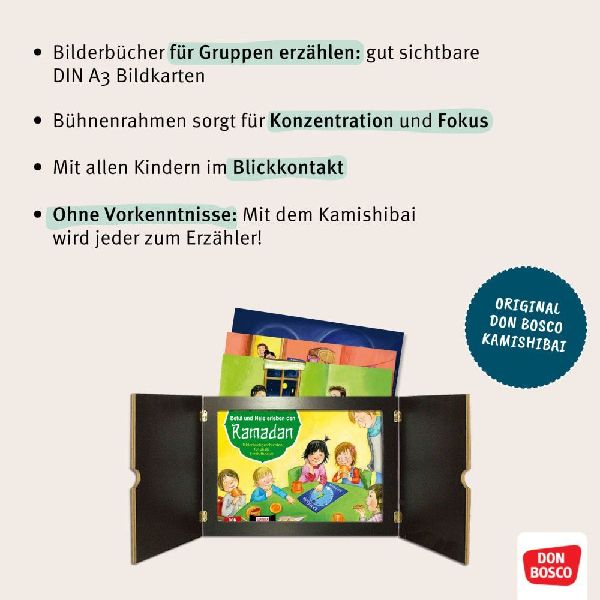 Betül und Nele erleben eine Beerdigung und fragen nach dem Tod. Kamishibai Bildkartenset