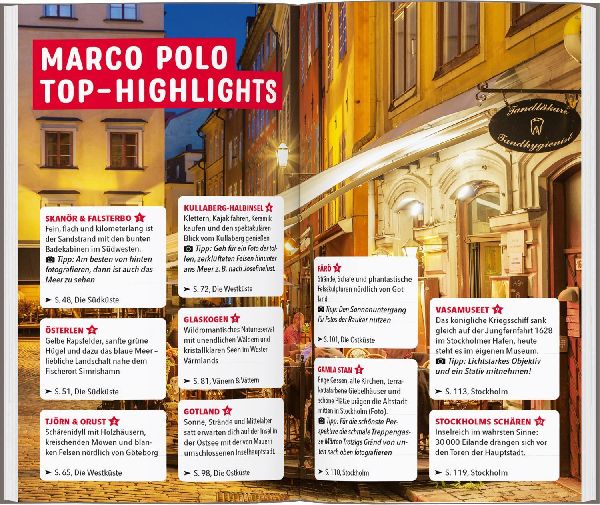 MARCO POLO Reiseführer Südschweden, Stockholm