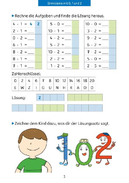 Quer durch die 2./3. Klasse, Das kleine Einmaleins - A5-Übungsblock