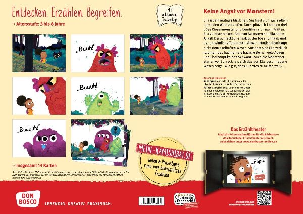 Vor Monstern hab ich keine Angst! Kamishibai Bildkartenset