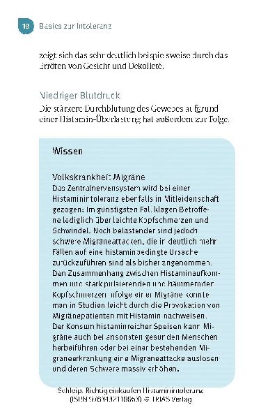 Richtig einkaufen Histamin-Intoleranz
