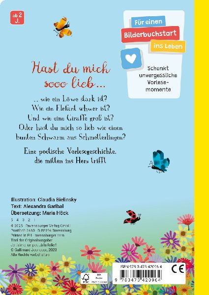 Ich hab dich lieb ... ein bisschen, sehr und noch viel mehr!