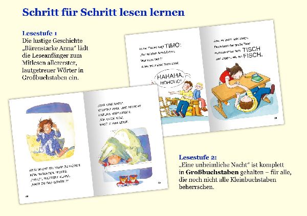Leseprofi - Mein dickes Buch zum Lesenlernen: In 4 Stufen zum Leseerfolg