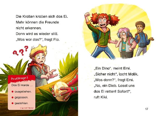 Duden Leseprofi - Dino-Baby in großer Gefahr, 1. Klasse