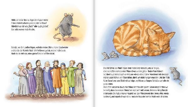 Als Noah die Arche baute - ein Bilderbuch für Kinder ab 5 Jahren