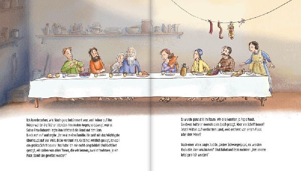 Als Noah die Arche baute - ein Bilderbuch für Kinder ab 5 Jahren