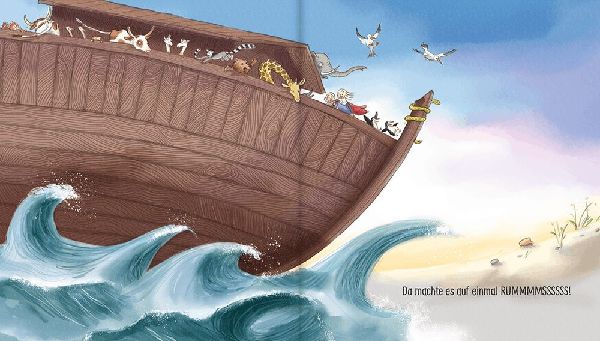Als Noah die Arche baute - ein Bilderbuch für Kinder ab 5 Jahren