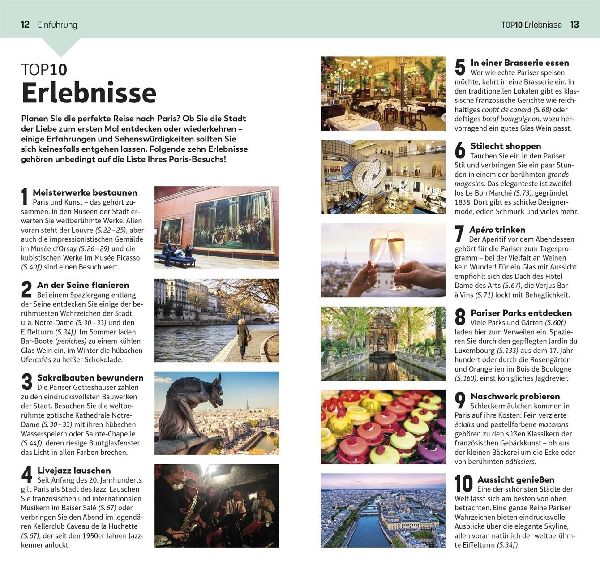 TOP10 Reiseführer Paris