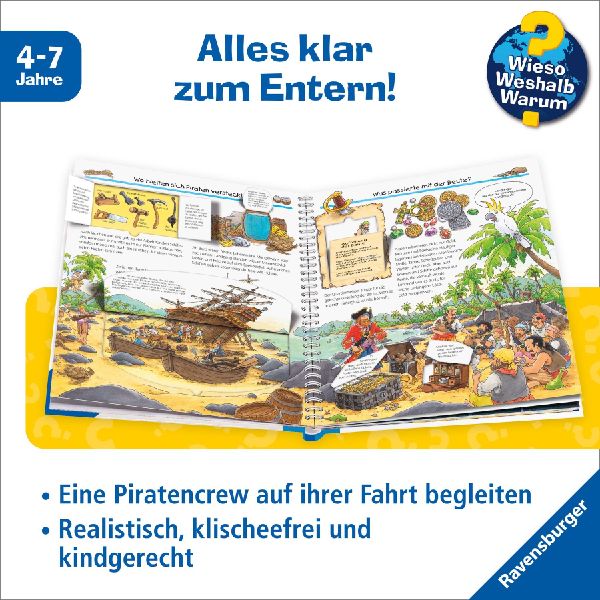 Wieso? Weshalb? Warum?, Band 40: Alles über Piraten