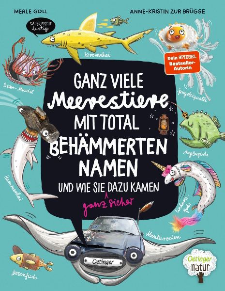 Ganz viele Meerestiere mit total behämmerten Namen und wie si...