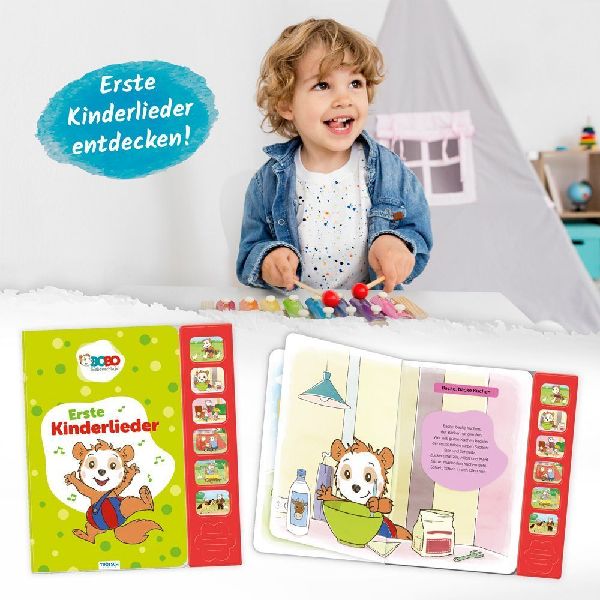 Trötsch Bobo Siebenschläfer Soundbuch Erste Kinderlieder