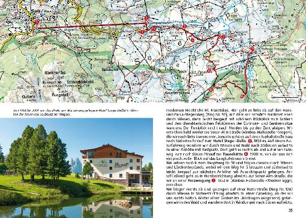 ROTHER Wanderführer Seiser Alm
