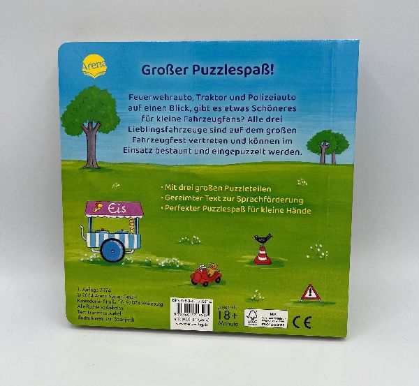 Mein kleines Puzzle-Buch. Lieblingsfahrzeuge