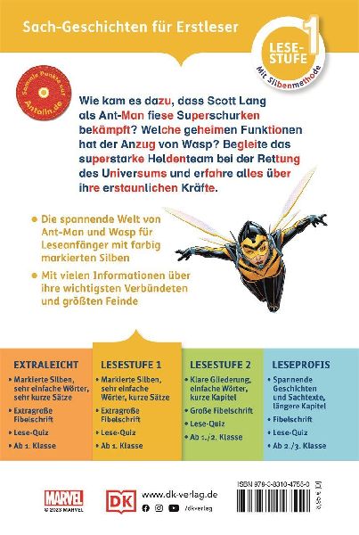 SUPERLESER! MARVEL Ant-Man und Wasp Superstarkes Heldenteam