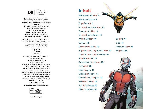 SUPERLESER! MARVEL Ant-Man und Wasp Superstarkes Heldenteam