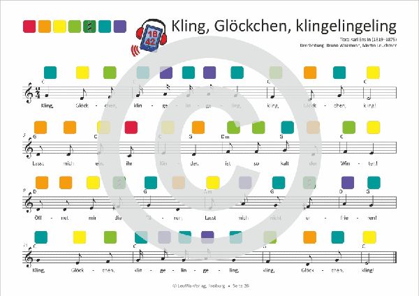 Einfacher!-Geht-Nicht: 24 Weihnachtslieder für die RAINBOW Instrumente (+Play-Along-Streaming) | LeuWa