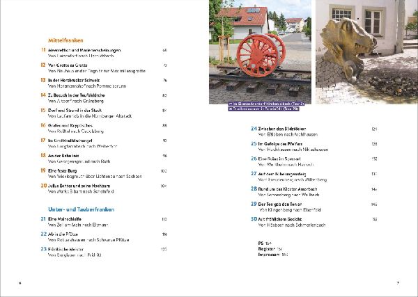 Wandergeheimtipps Franken