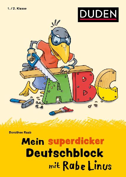Mein superdicker Deutschblock mit Rabe Linus