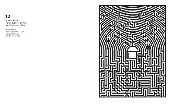 Meisterhafte Labyrinthe. 80 handgezeichnete Irrgärten zum Nachzeichnen und Ausmalen