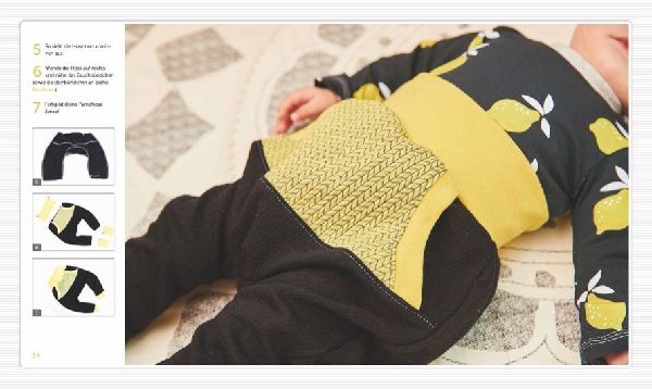 Erstausstattung für Babys nähen - aus Jersey