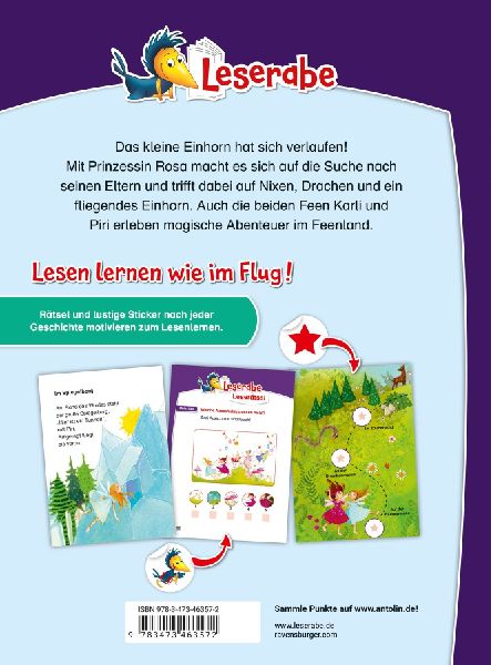 Leserabe Sonderausgaben - Einhorn- und Feengeschichten zum Lesenlernen