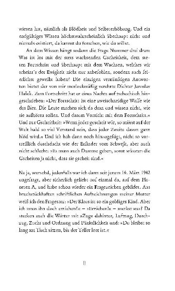 Wie ich einmal nicht der Morlock geworden bin