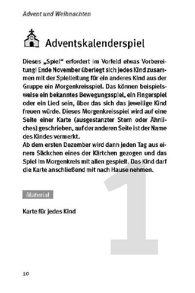 Die 50 besten Spiele für die Feste im Kirchenjahr für 3- bis 7-Jährige