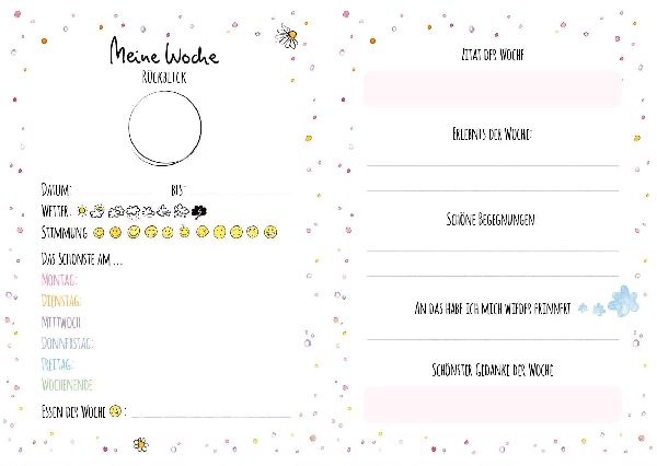 Glücklich, mutig, wunderbar - Dein fröhliches Journal