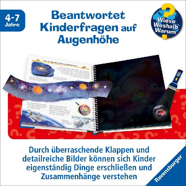 Wieso? Weshalb? Warum? Leuchte und entdecke - Weltraum
