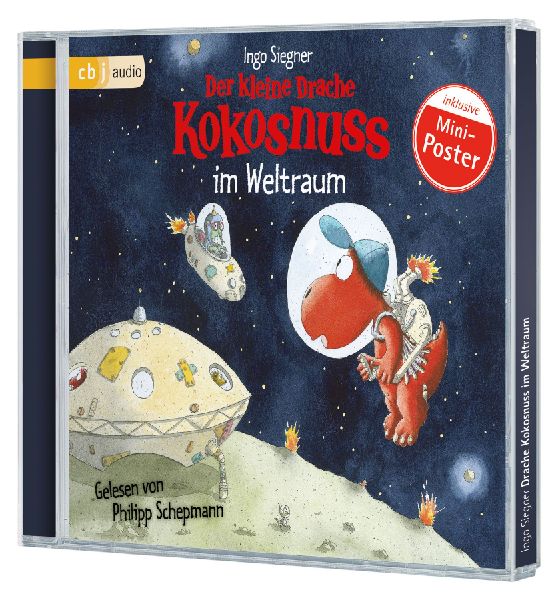 Der kleine Drache Kokosnuss 17 im Weltraum