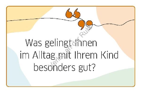 48 Impulskarten für gute Elterngespräche in der Schule